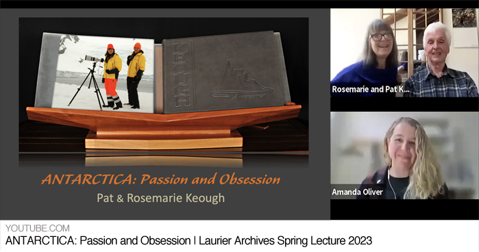 Keough's share insights to their ANTARCTIA tome.